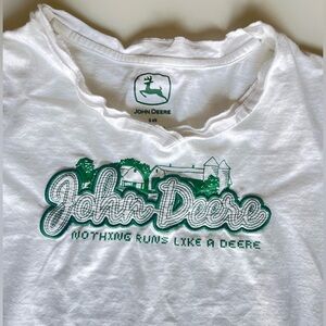 John Deere T shirt with Embroidered detail